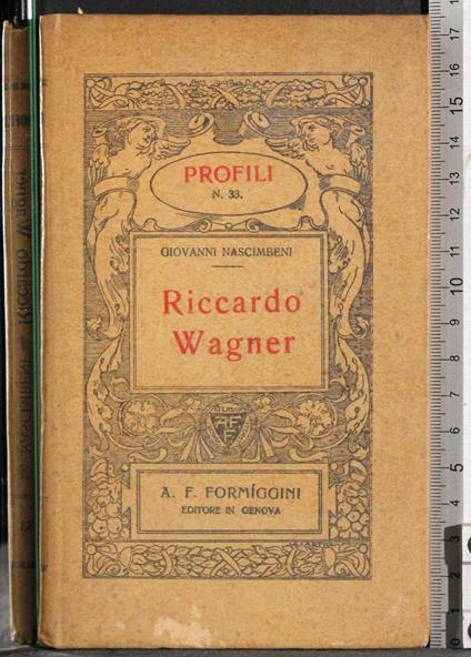 Profili 33. Riccardo Wagner - Giovanni Nascimbeni - copertina
