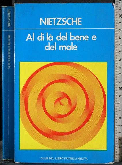 Al di la del bene e del male - Friedrich Nietzsche - copertina