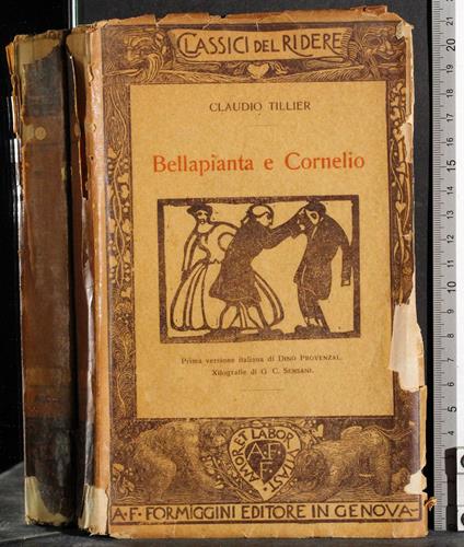 Bellapianta e Cornelio - Claude Tillier - copertina