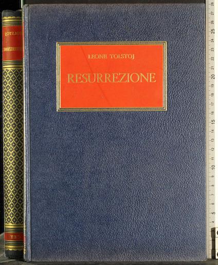 Resurrezione - Leone Tolstoj - copertina