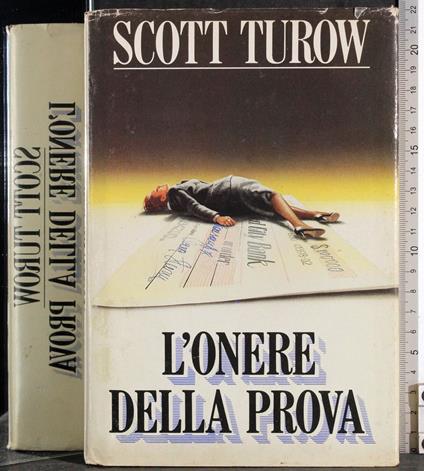 L' onore della prova - Scott Turow - copertina