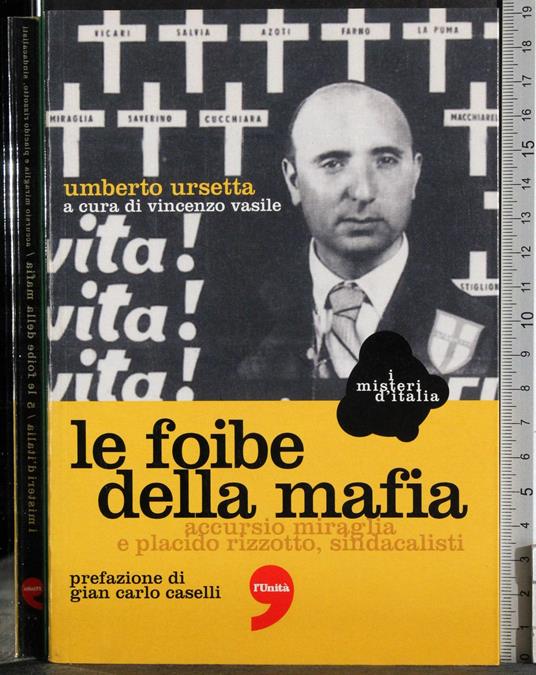 Le foibe della mafia - Umberto Ursetta - copertina