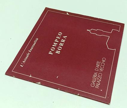 Pompeo Borra L'attuale - copertina