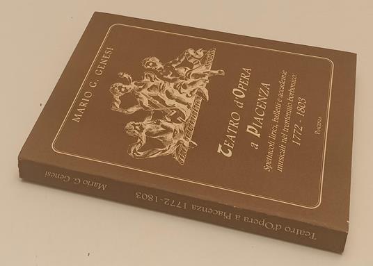 Teatro D'opera A Piacenza- Mario Genesi- Litografia Orione - copertina