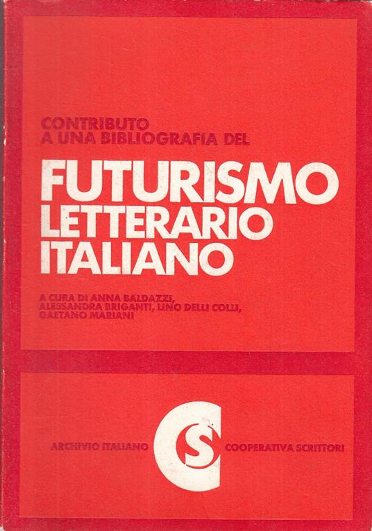 Futurismo Letterario Italiano - copertina