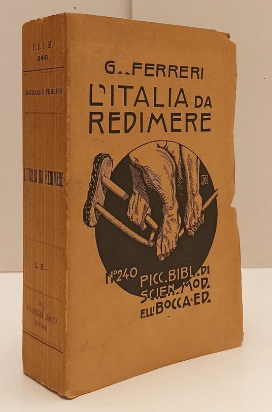 L' Italia Da Redimere - copertina