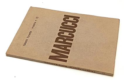 Mario Marcucci - Alessandro Parronchi - copertina