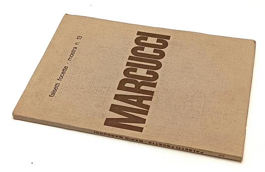 Mario Marcucci - Alessandro Parronchi - copertina