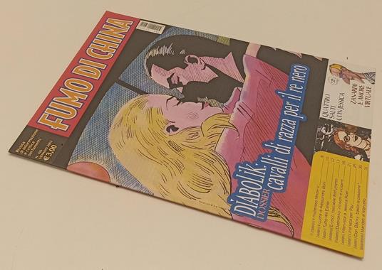 Rivista Fumo Di China N.105 Diabolik Cavalli Razza - copertina
