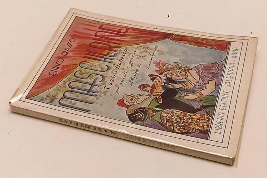 Mascherine Teatro Fiabesco Luciana Chiappo- Enrico Grasso- - copertina