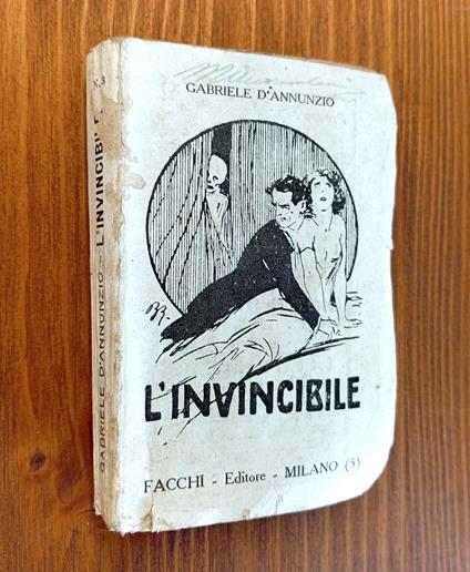 L' invincibile - Gabriele D'Annunzio - copertina
