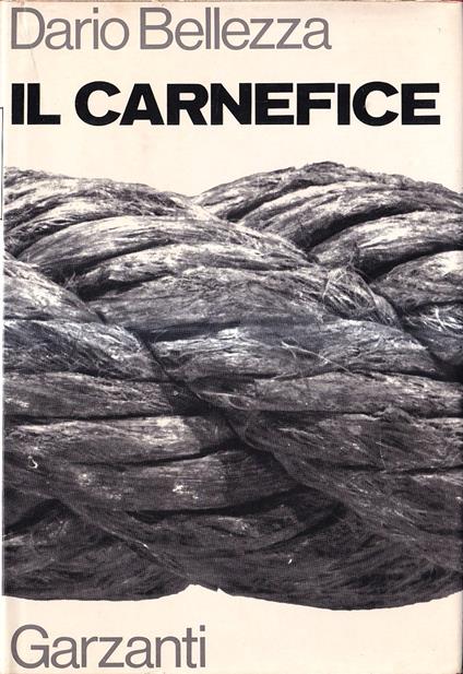 Il carnefice - Dario Bellezza - copertina