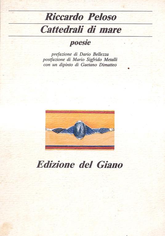 Cattedrali di mare. Poesie - copertina