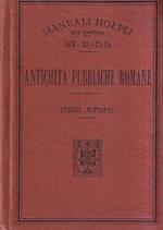 Antichità pubbliche romane. Rifacimento delle antichità romane pubbliche sacre e militari di W. Kopp