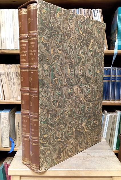 Le fabbriche e i disegni di Andrea Palladio - raccolti ed illustrati da Ottavio Bertotti Scamozzi : opera divisa in quattro tomi con tavole in rame rappresentanti le Piante, i Prospetti e gli Spaccati, con la traduzione in francese (ristampa facsimile) - Ottavio Bertotti Scamozzi - copertina