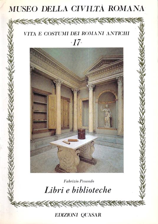 Libri e biblioteche - Fabrizio Pesando - copertina
