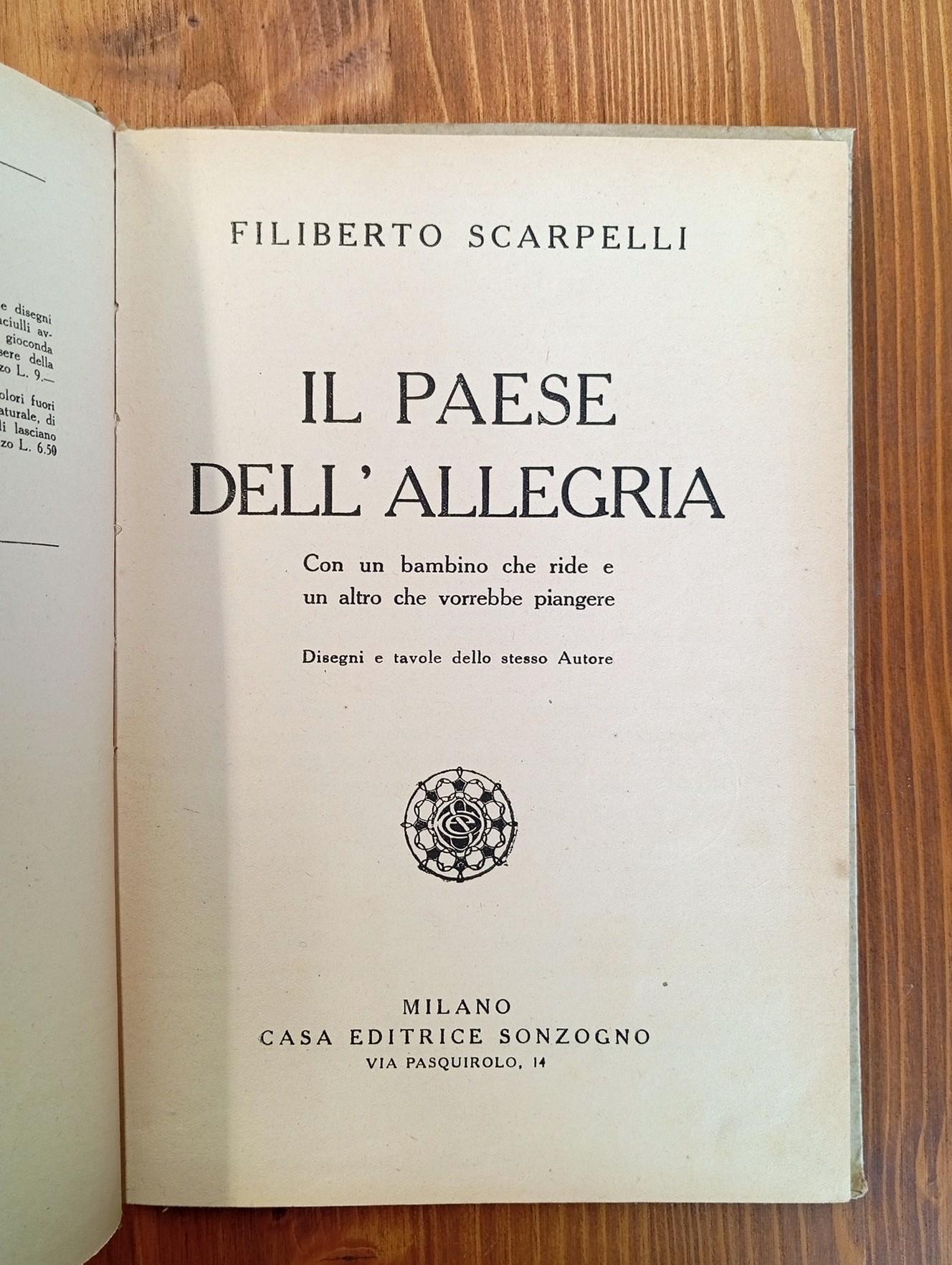 Il paese dell'allegria - con un bambino che ride e un altro che vorrebbe piangere