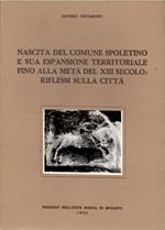 Nascita Del Comune Spoletino e Sua Espansione Territoriale Fino Alla metà Del XIII secolo: Riflessi Sulla città