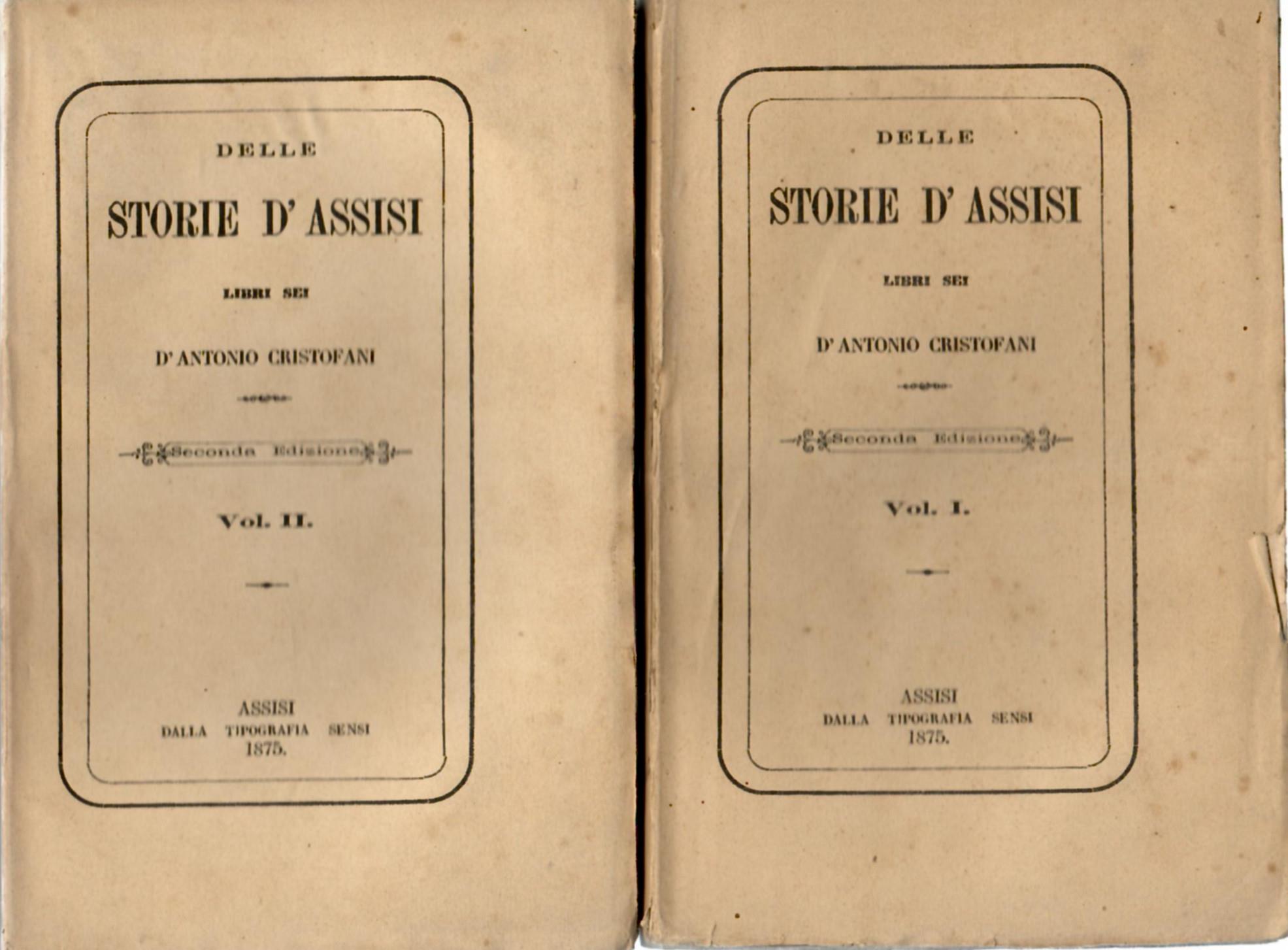 Delle Storie Di Assisi