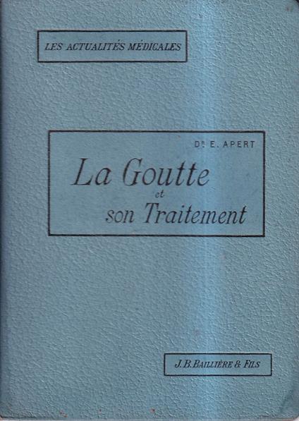 goutte et son traitement - copertina