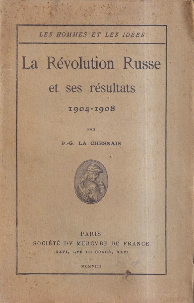 Révolution Russe et ses résultats 1904-1908