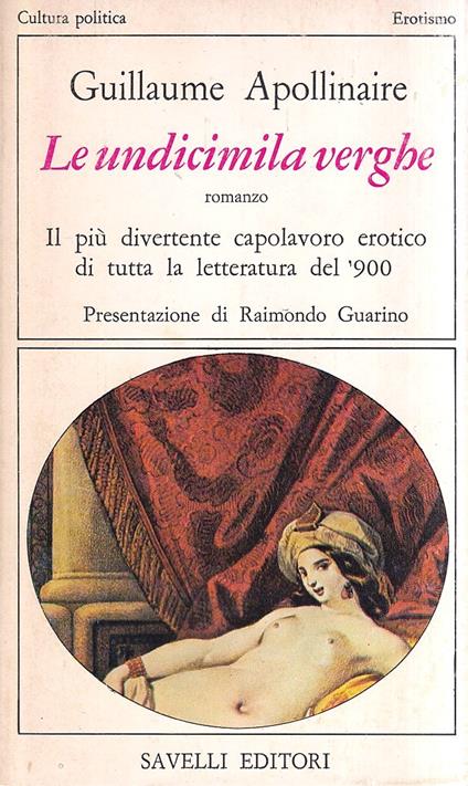 Le Undicimila Verghe - Guillaume Apollinaire - copertina