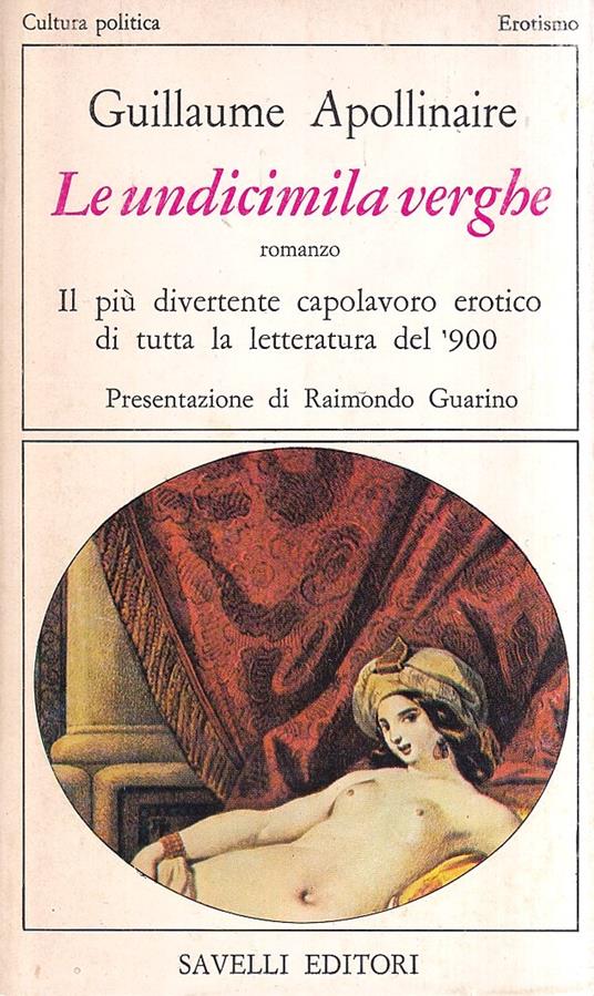 Le Undicimila Verghe - Guillaume Apollinaire - copertina