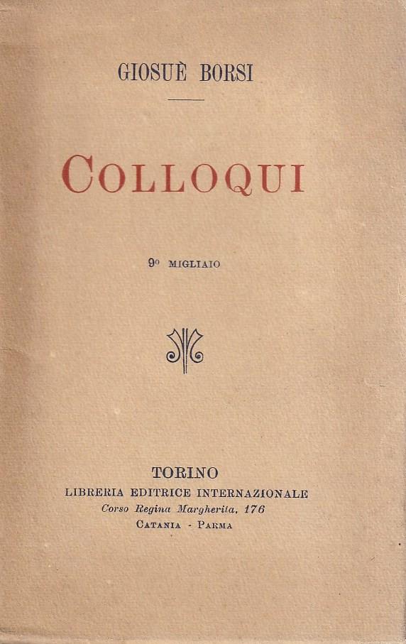 Colloqui
