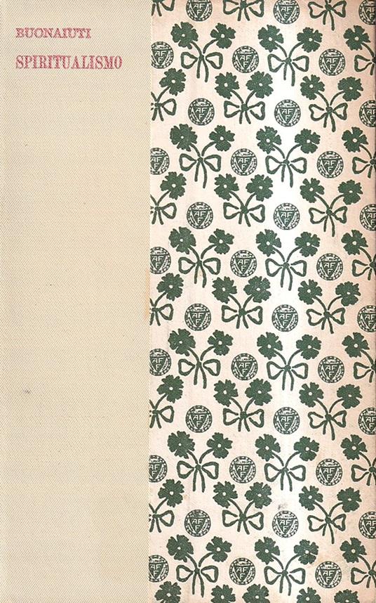 Apologia dello spiritualismo - Ernesto Buonaiuti - copertina