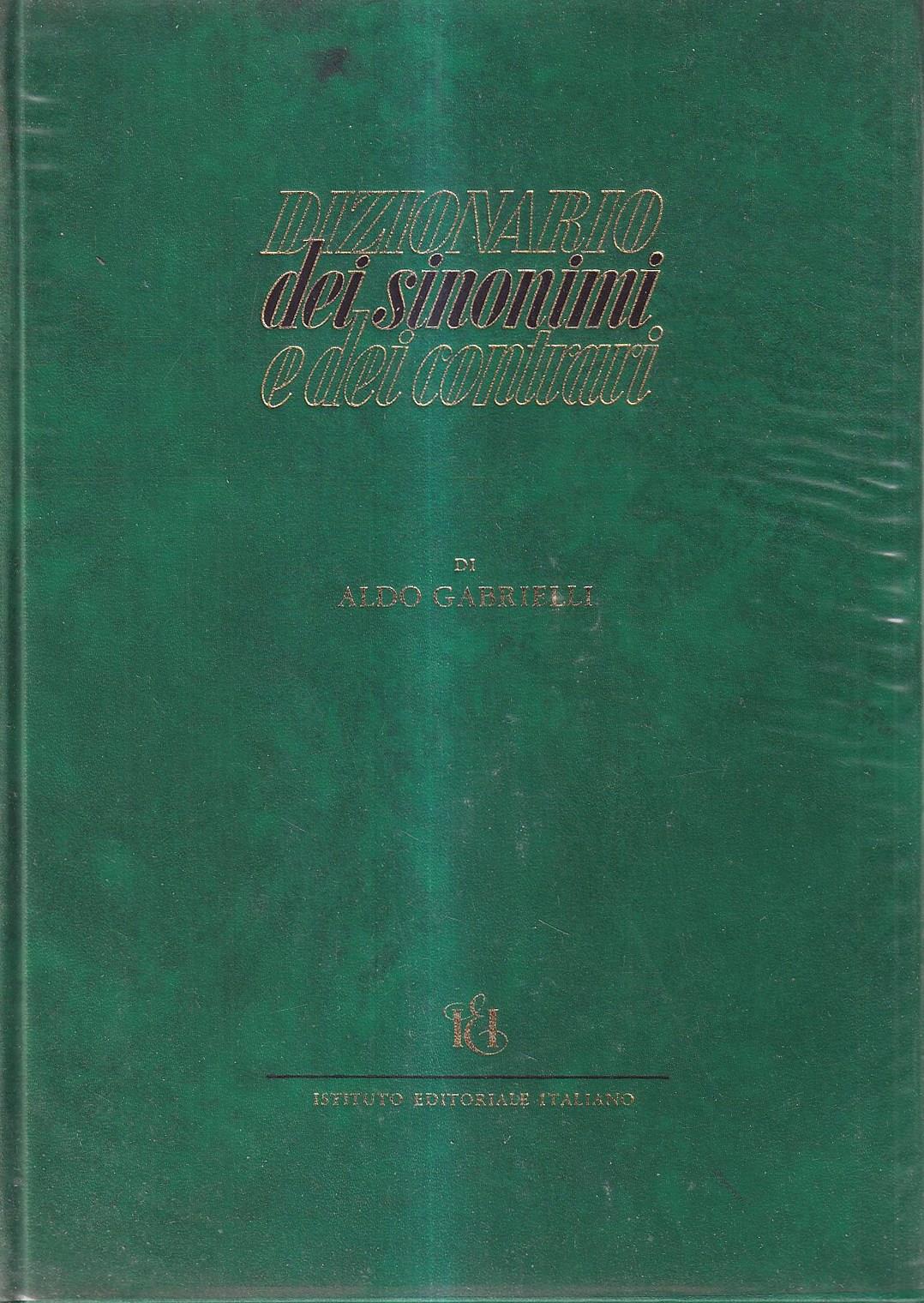Dizionario dei sinonimi e dei contrari. Analogico e nomenclatore