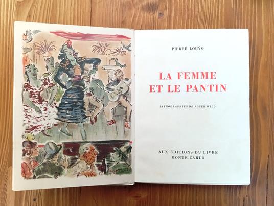 femme et le pantin - Pierre Louÿs - copertina