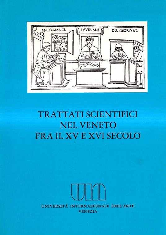Trattati scientifici nel veneto fra il XV e XVI secolo - copertina