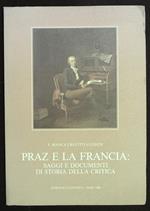 Praz e la Francia: saggi e documenti di storia della critica