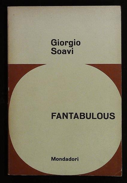 Fantabulous. Racconti americani. Prima edizione - Giorgio Soavi - copertina