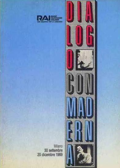 Dialogo con Maderna - copertina