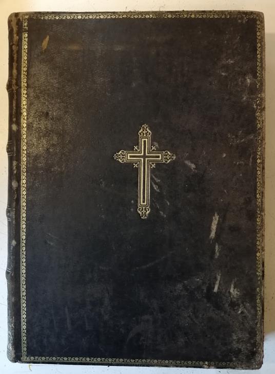 Missale Romanum Ex Decreto Sacrosanti Concilii Tridentini restitutum S. Pii V. Pontificis Maximi jussu editum Clementis VIII et Urbani VIII. Auctoritate recognitum. Accuratissima editio cum textu et cantu a s. rituum congregatione adprobato et missis - copertina