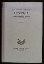 Istorica. Lezioni sulla Enciclopedia e Metodologia della Storia