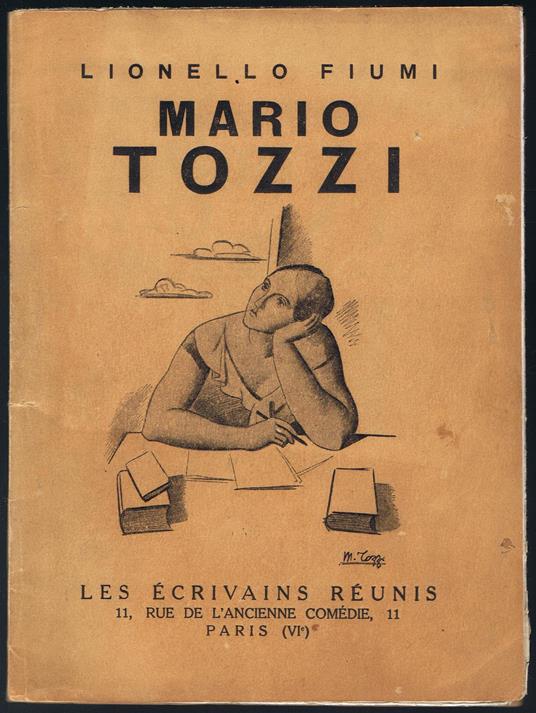 Mario Tozzi L'homme & l'oeuvre - Lionello Fiumi - copertina