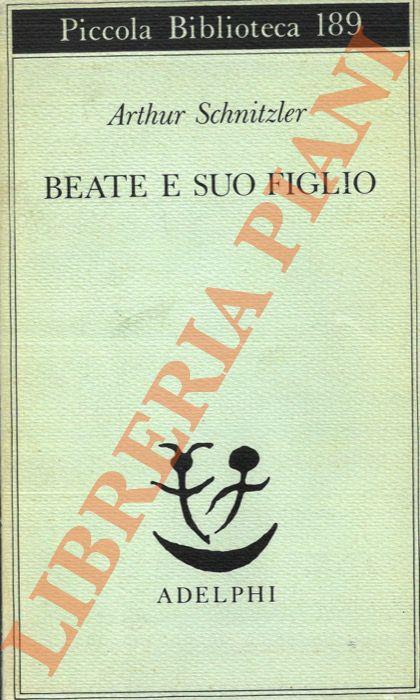 Beate e suo figlio - Arthur Schnitzler - copertina