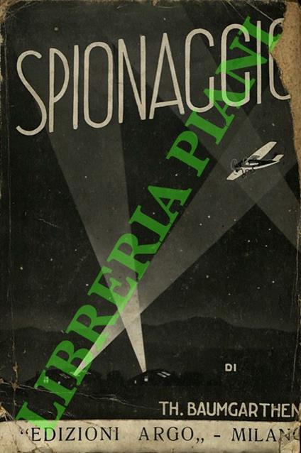 Spionaggio. - Th. Baumgarthen - copertina