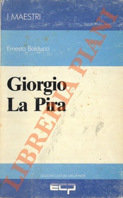 Giorgio La Pira - Ernesto Balducci - copertina