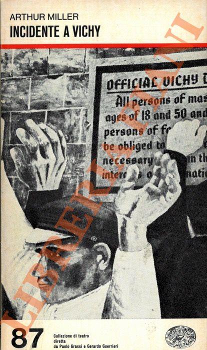 Incidente a Vichy - Arthur Miller - copertina