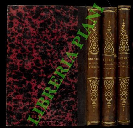 Il conte di Valmont ossia I traviamenti della ragione. Lettere. - copertina