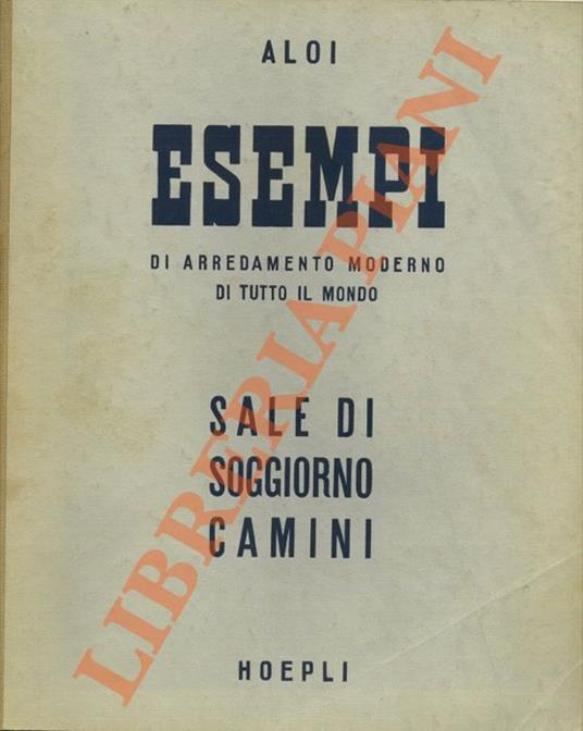 Esempi di arredamento moderno di tutto il mondo. Sale di soggiorno. Camini. - Roberto Aloi - copertina