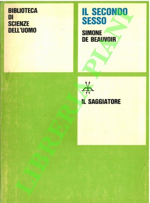 Il secondo sesso - Simone de Beauvoir - copertina
