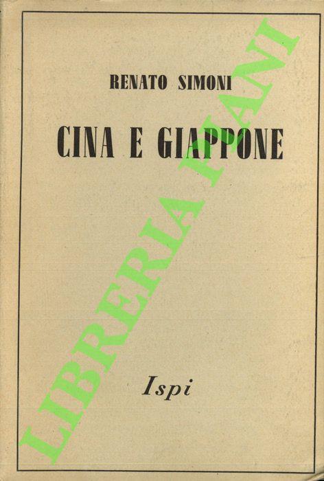 Cina e Giappone - Renato Simoni - copertina