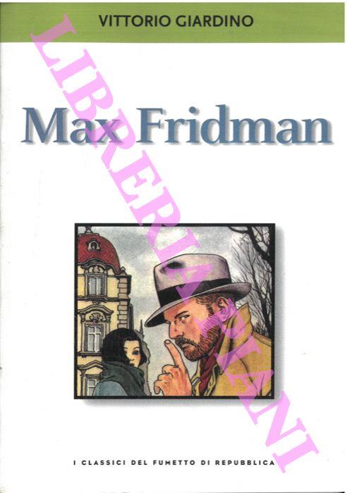 Max Fridman - Vittorio Giardino - copertina