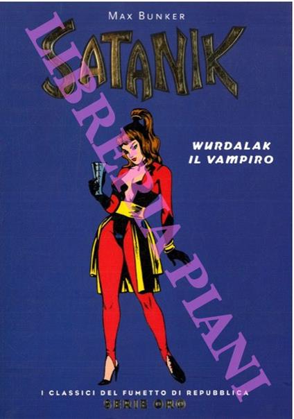 Satanik. Wurdalak il vampiro - Max Bunker - copertina