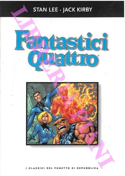 Fantastici Quattro - Stan Lee - copertina