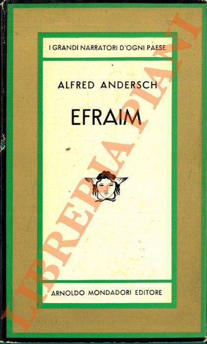 Efraim - Alfred Andersch - copertina